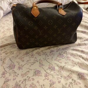 Louis Vuitton Speedy 30 Brown Monogram Satchel